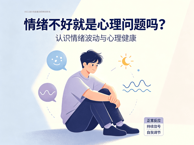 情绪不好就是心理问题吗？认识情绪波动与心理健康