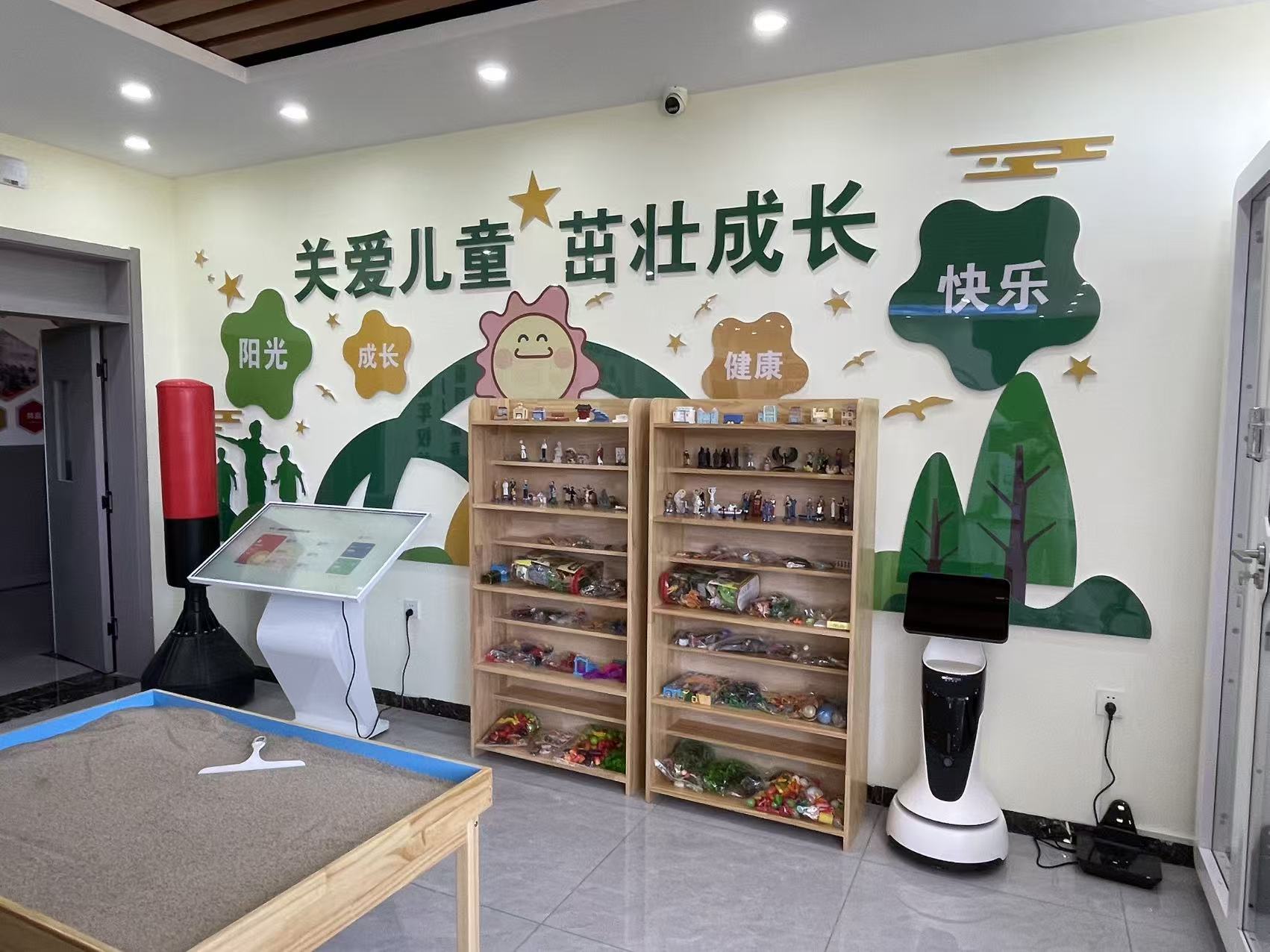 心理沙盘区